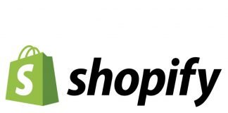 Shopify: storia del brand logo shopify